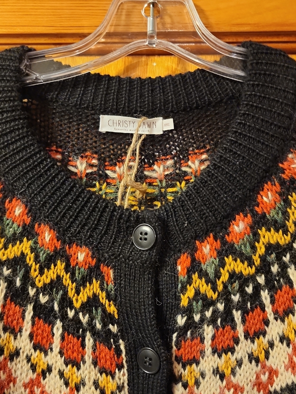 The Dora Cardigan Norwegian Winter XXL - Picture 11 of 15